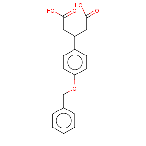 CAS No:165119-29-9 Pentanedioic acid,3-[4-(phenylmethoxy)phenyl]-