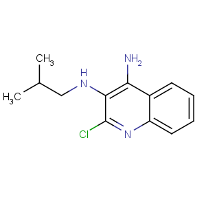 CAS No:165120-40-1 2-chloro-3-N-(2-methylpropyl)quinoline-3,4-diamine