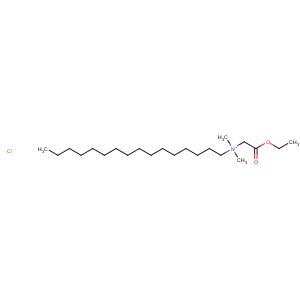 CAS No:16535-55-0 N-(2-ethoxy-2-oxoethyl)-N,N-dimethylhexadecan-1-aminium chloride