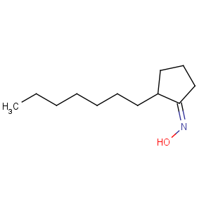 CAS No:165385-93-3 Cyclopentanone,2-heptyl-, oxime