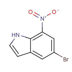 CAS No:165669-16-9 5-bromo-7-nitro-1H-indole