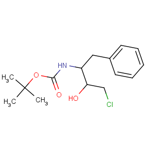 CAS No:165727-45-7 tert-butyl N-[(2S,3S)-4-chloro-3-hydroxy-1-phenylbutan-2-yl]carbamate