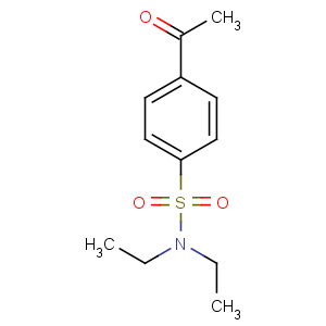 CAS No:1658-97-5 Benzenesulfonamide,4-acetyl-N,N-diethyl-