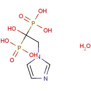 CAS No:165800-06-6 (1-hydroxy-2-imidazol-1-yl-1-phosphonoethyl)phosphonic acid