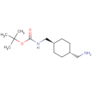 CAS No:166168-16-7 Carbamicacid, N-[[trans-4-(aminomethyl)cyclohexyl]methyl]-, 1,1-dimethylethyl ester