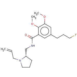CAS No:166173-78-0 Benzamide,5-(3-fluoropropyl)-2,3-dimethoxy-N-[[(2S)-1-(2-propen-1-yl)-2-pyrrolidinyl]methyl]-