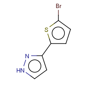 CAS No:166196-67-4 1H-Pyrazole,3-(5-bromo-2-thienyl)-