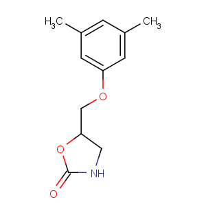 CAS No:1665-48-1 5-[(3,5-dimethylphenoxy)methyl]-1,3-oxazolidin-2-one