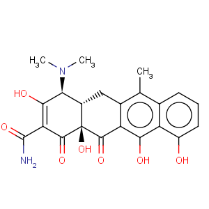 CAS No:1665-56-1 2-Naphthacenecarboxamide,4-(dimethylamino)-1,4,4a,5,12,12a-hexahydro-3,10,11,12a-tetrahydroxy-6-methyl-1,12-dioxo-,(4S,4aS,12aS)-