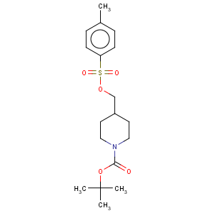 CAS No:166815-96-9 1-Piperidinecarboxylicacid, 4-[[[(4-methylphenyl)sulfonyl]oxy]methyl]-, 1,1-dimethylethyl ester