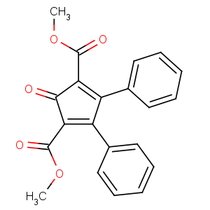 CAS No:16691-79-5 dimethyl 2-oxo-4,5-diphenylcyclopenta-3,5-diene-1,3-dicarboxylate
