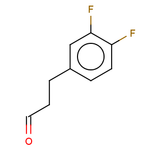 CAS No:166947-10-0 Benzenepropanal,3,4-difluoro-