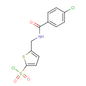 CAS No:166964-34-7 5-[[(4-chlorobenzoyl)amino]methyl]thiophene-2-sulfonyl chloride