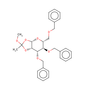 CAS No:16697-49-7 3,4,6-Tri-O-benzyl-beta-D-mannopyranose-1,2-(methyl orthoacetate)