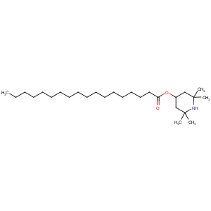 CAS No:167078-06-0 (2,2,6,6-tetramethylpiperidin-4-yl) octadecanoate