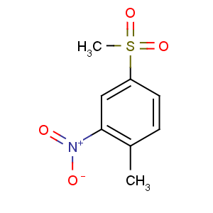 CAS No:1671-49-4 1-methyl-4-methylsulfonyl-2-nitrobenzene