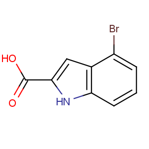 CAS No:16732-64-2 4-bromo-1H-indole-2-carboxylic acid