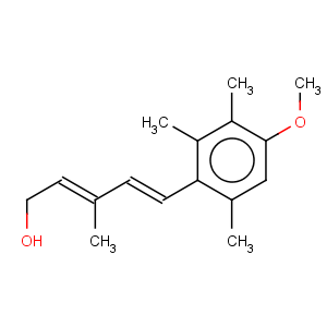 CAS No:167637-42-5 2,4-Pentadien-1-ol,5-(4-methoxy-2,3,6-trimethylphenyl)-3-methyl-