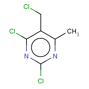 CAS No:16768-43-7 Pyrimidine,2,4-dichloro-5-(chloromethyl)-6-methyl-