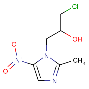 CAS No:16773-42-5 1-chloro-3-(2-methyl-5-nitroimidazol-1-yl)propan-2-ol