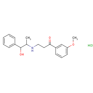 CAS No:16777-42-7 3-[[(1R,<br />2S)-1-hydroxy-1-phenylpropan-2-yl]amino]-1-(3-methoxyphenyl)propan-1-<br />one