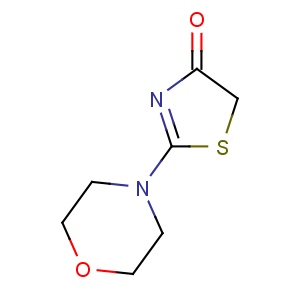 CAS No:16781-67-2 4(5H)-Thiazolone,2-(4-morpholinyl)-