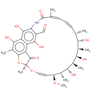 CAS No:16783-97-4 Rifamycin,25-O-deacetyl-3-formyl-