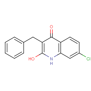 CAS No:16798-31-5 2(1H)-Quinolinone,7-chloro-4-hydroxy-3-(phenylmethyl)-