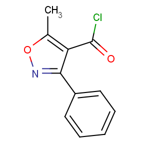 CAS No:16883-16-2 5-methyl-3-phenyl-1,2-oxazole-4-carbonyl chloride