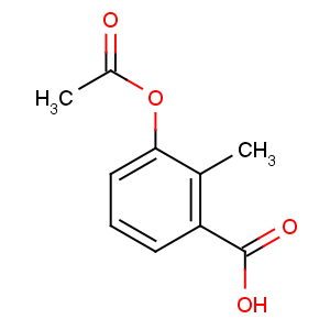 CAS No:168899-58-9 3-acetyloxy-2-methylbenzoic acid