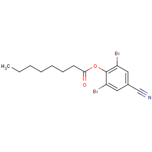 CAS No:1689-99-2 (2,6-dibromo-4-cyanophenyl) octanoate
