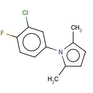 CAS No:1692-00-8 1H-Pyrrole,1-(3-chloro-4-fluorophenyl)-2,5-dimethyl-