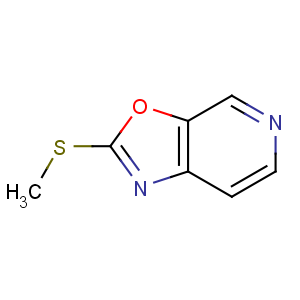 CAS No:169205-96-3 2-methylsulfanyl-[1,3]oxazolo[5,4-c]pyridine