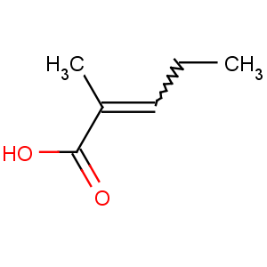 CAS No:16957-70-3 (E)-2-methylpent-2-enoic acid