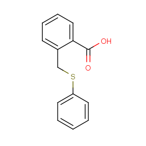 CAS No:1699-03-2 2-(phenylsulfanylmethyl)benzoic acid