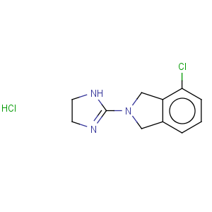 CAS No:170034-96-5 1H-Isoindole,4-chloro-2-(4,5-dihydro-1H-imidazol-2-yl)-2,3-dihydro-