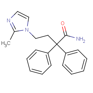 CAS No:170105-16-5 4-(2-methylimidazol-1-yl)-2,2-diphenylbutanamide