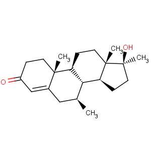 CAS No:17021-26-0 Androst-4-en-3-one,17-hydroxy-7,17-dimethyl-, (7b,17b)-