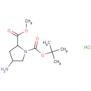 CAS No:171110-72-8 1-O-tert-butyl 2-O-methyl<br />(2S,4S)-4-aminopyrrolidine-1,2-dicarboxylate