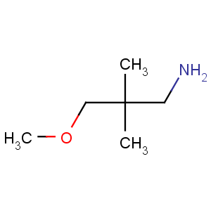 CAS No:171268-71-6 3-methoxy-2,2-dimethylpropylamine