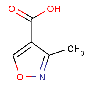 CAS No:17153-20-7 3-methyl-1,2-oxazole-4-carboxylic acid