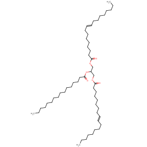 CAS No:1716-07-0 9-Octadecenoic acid(9Z)-, 1,1'-[2-[(1-oxohexadecyl)oxy]-1,3-propanediyl] ester