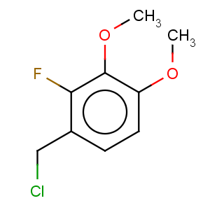 CAS No:1716-43-4 Benzene,1-(chloromethyl)-2-fluoro-3,4-dimethoxy-