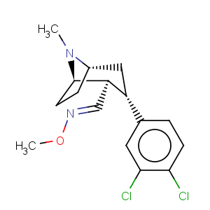 CAS No:171655-91-7 8-Azabicyclo[3.2.1]octane-2-carboxaldehyde,3-(3,4-dichlorophenyl)-8-methyl-, O-methyloxime, [1R-[1a,2b(E),3a,5a]]-