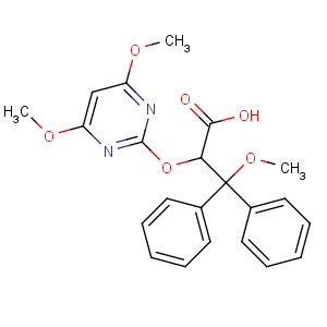 CAS No:171714-84-4 (2S)-2-(4,6-dimethoxypyrimidin-2-yl)oxy-3-methoxy-3,3-diphenylpropanoic<br />acid