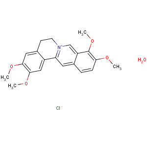 CAS No:171869-95-7 2,3,9,10-tetramethoxy-5,6-dihydroisoquinolino[2,<br />1-b]isoquinolin-7-ium