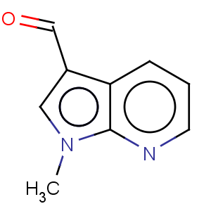 CAS No:171919-36-1 1h-pyrrolo[2,3-b]pyridine-3-carboxaldehyde, 1-methyl- (9ci)