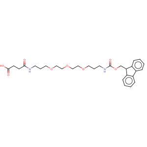 CAS No:172089-14-4 6,9,12-Trioxa-2,16-diazaeicosanedioicacid, 17-oxo-, 1-(9H-fluoren-9-ylmethyl) ester