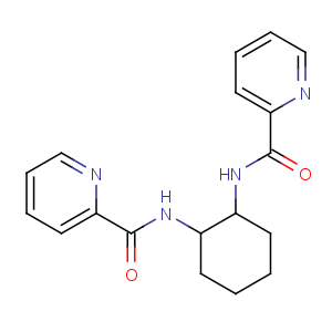CAS No:172138-95-3 N-[(1S,2S)-2-(pyridine-2-carbonylamino)cyclohexyl]pyridine-2-carboxamide