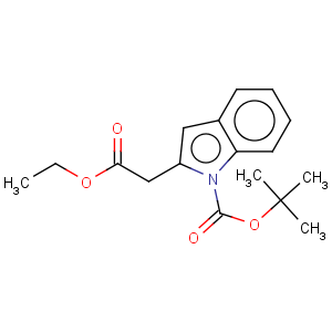 CAS No:172226-77-6 1H-Indole-2-aceticacid, 1-[(1,1-dimethylethoxy)carbonyl]-, ethyl ester